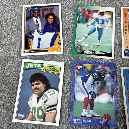 Football Player Cards Huge Lot Whole Box Appears To Be Mostly 90s Good Condition - Picture 3 of 7