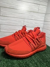 Adidas Tubular Radial Red Sneakers Shoe S80116. Men’s Size 9, LN Condition  (S3)
