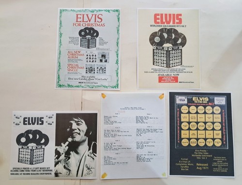 Elvis Presley "The Other Sides" Worldwide Gold Vol-2, Poster & Swach included - Picture 21 of 24