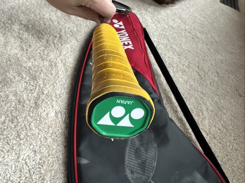 Raqueta de bádminton Yonex Nanospeed 9900 raqueta de grafito con nuevo agarre y bolsa - Imagen 5 de 11