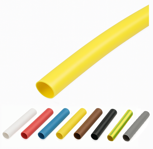 1 Meter Schrumpfschlauch 2,4mm (2:1) halogenfrei und extrem flammwidrig - Picture 4 of 6