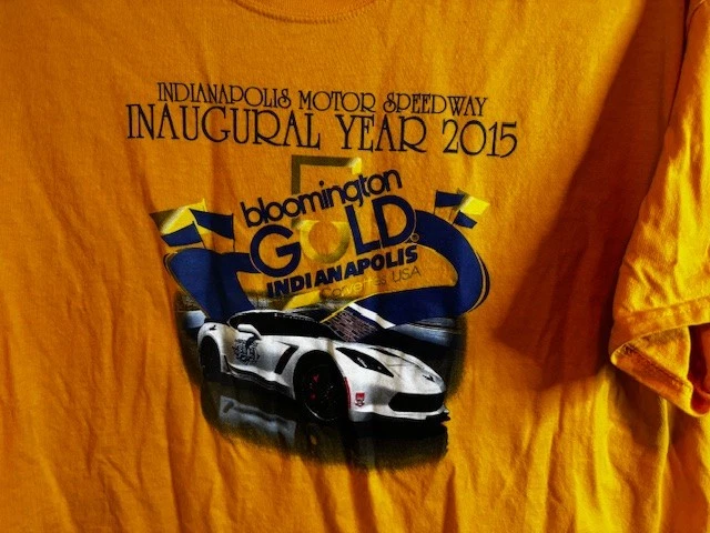 Camiseta de manga corta Indianapolis Motor Speedway 2015 Corvette Pace Car 3XL Foto 2 de 4
