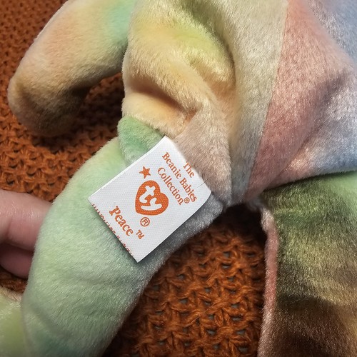 ✨️Beanie Babies✨️ Princess Diana Bear | Peace Bear | Courage 9/11 Dog | W/ Tags - Picture 10 of 20