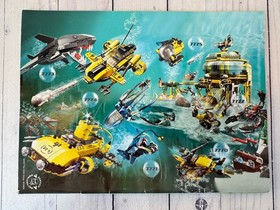 LEGO # 7774 ~ AQUA RAIDERS Crab Crusher ~ Instruction Manual