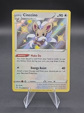 Pokémon TCG Cinccino SV094/SV122 Shining Fates: Shiny Vault Holo Rare Card NM  on eBay