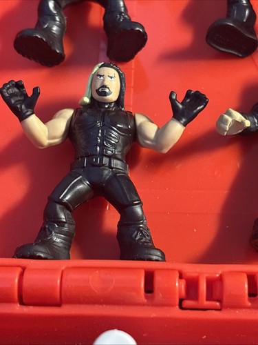 Estuche WWE PORTÁTIL MINI ANILLO PODEROSO MINIS 7 FIGURAS - Propiedad de un adulto - Imagen 8 de 10