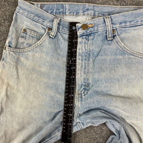 VF Jeanswear Jeans Mens 32x30 Light Wash Blue Denim Straight Leg Classic Fit - Picture 5 of 12