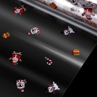  STOBOK Cellophane Wrap 2.5 Mil Thickness Cellophane Wrap Roll Santa Claus