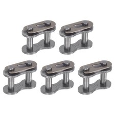 5Pcs #50 Chain Connector Link Roller 5/8" Pitch Carbon Steel for 10A Chain