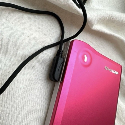 SHARP Portable MD Player Pink MD-0533 Walkman Vintage Tested Working Junk Used - Picture 6 of 12