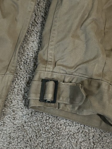 Manteau habillé uniforme coton marron kaki WW2 USMC années 40 patché nommé - Photo 11/11