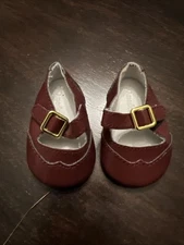 AMERICAN GIRL Historical KIT Chicken Keeping MARY JANE SHOES Gold Buckle