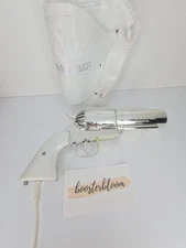 RARE Vintage Jerdon Magnum 357 revolver-style hair dryer with holster