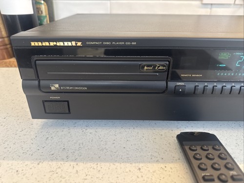 Marantz CD-52 Special Edition CD Player Hi-Fi Separate Remote NEW DRAW GEAR+BELT - Picture 4 of 16
