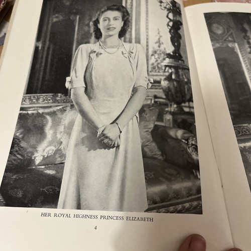 Royal Wedding of Princess Elizabeth & Philip Mountbatten 1947 Souvenir Programme - Picture 5 of 9