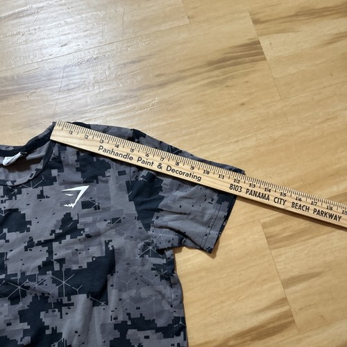 Gymshark Fraction bauchfreies Oberteil Größe Small Damen Activewear Fitnessstudio Yoga - Bild 3 von 7