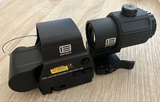 EOTech EXPS3 G43 Replica Holosight with Magnifier Booster – Non‑NATO Optic