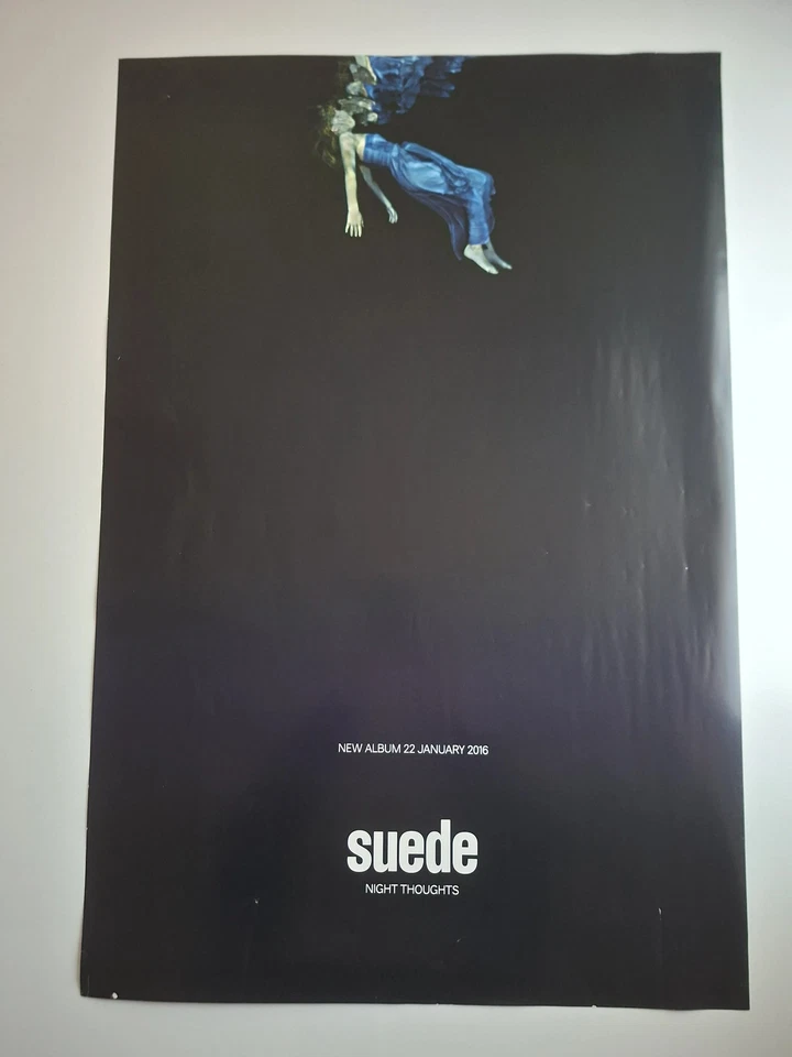 Suede - Night Thoughts Album Promo Poster - Image 3 of 4