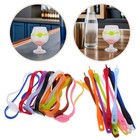  24 Pcs Silicone Wine Glass Identifier Drink Identification Bands