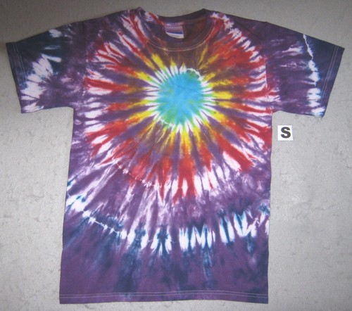 CAMISETA PÚRPURA STARBURST TIE DYE - Imagen 2 de 8