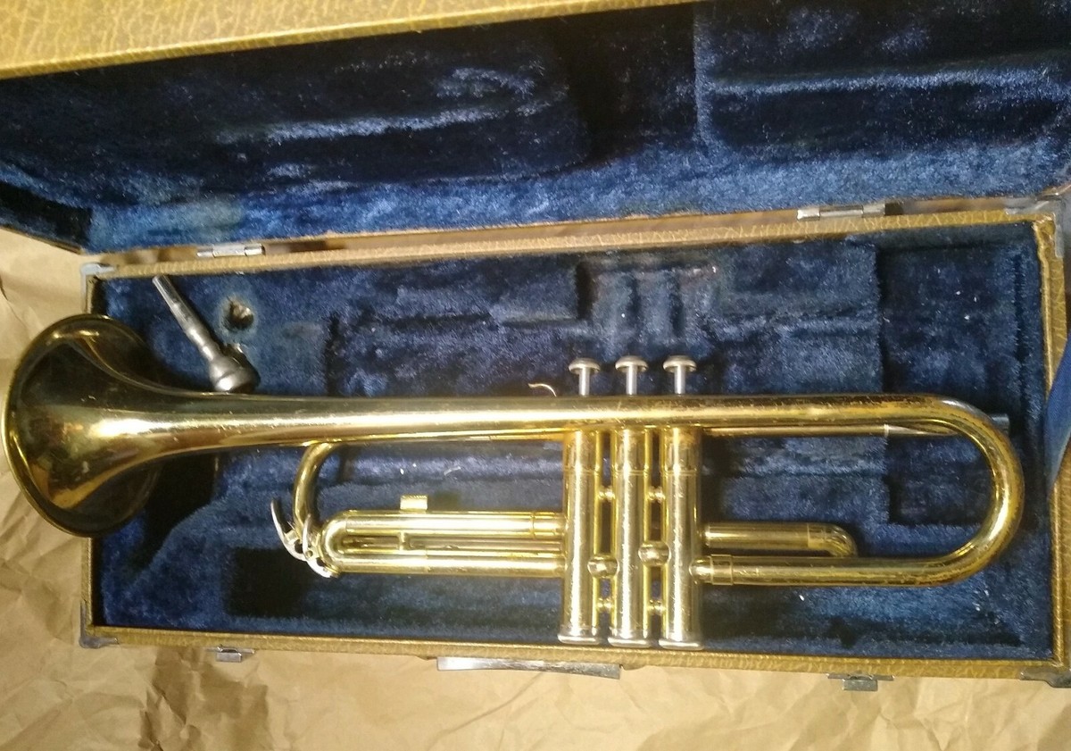 Yamaha YTR-232 Trumpet Case&MP Japan, good play, acceptable