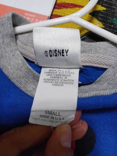 Vintage kids Disney Store Mickey Mouse Sweatshirt Size Small used As-Is - Picture 7 of 7