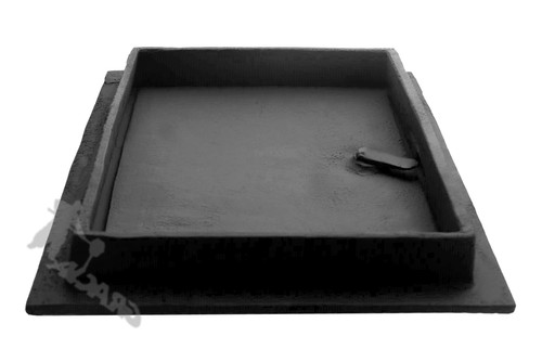 27x21 cm Revisionstür Aschetür Tür Backofentür Gusseisen Guss Ofentür NrG03 - Bild 4 von 8
