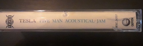 Tesla: Five Man Acoustical Jam 1990 Geffen Original Cassette VG+ Hard Rock Metal - Picture 4 of 7