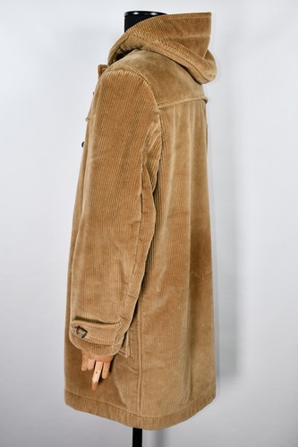 Vintage Gloverall Snowdon England Duffle Sherpa Corduroy Hood Coat size US 40 - Picture 4 of 14