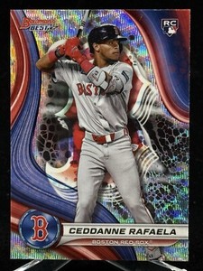 2024 Bowman's Best Wave Refractor Ceddanne Rafaela #14 Rookie RC
