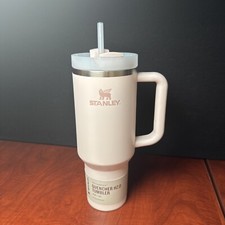 Stanley Quencher H2.0 FlowState Stainless Steel Tumbler 40 Oz. Rose