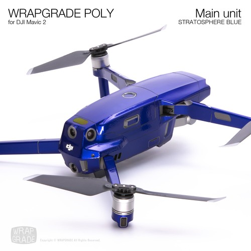 Envoltura de revestimiento WRAPGRADE para accesorio de dron DJI Mavic 2/calcomanía envolvente completa - Imagen 40 de 97