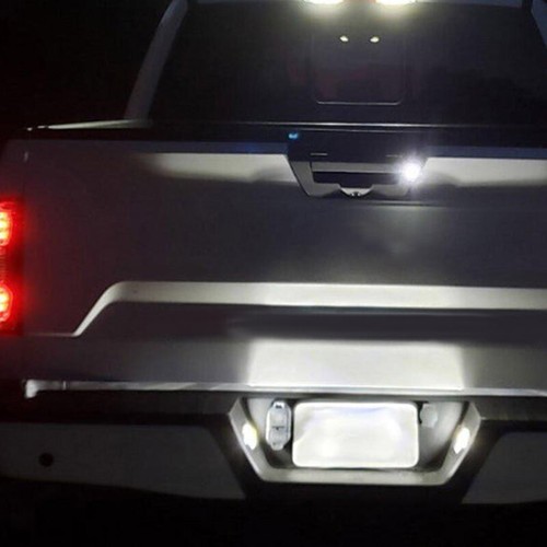 For Ford F150 2015-2024 White LED License Plate Light Bulbs Rear Assembly Lamps - Picture 4 of 12