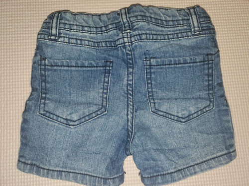 Route 66 Blue Jean Shorts/Flowers/Adjustable Waist size 4T - Picture 4 of 4
