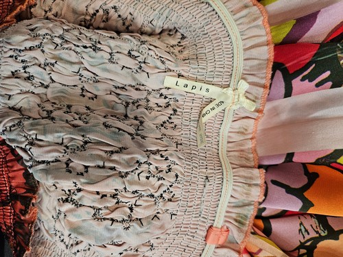 Vestido tubo de lapislázuli para mujer talla única lentejuelas Fairycore sin tirantes - Imagen 4 de 7