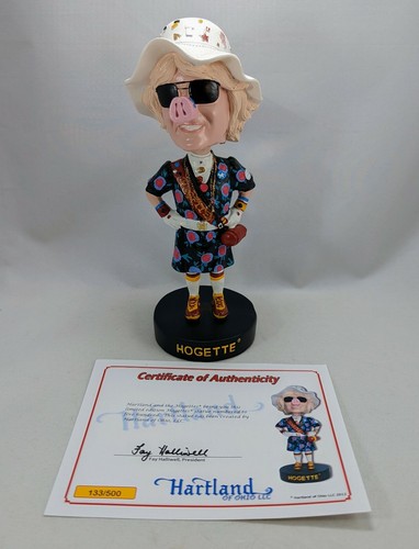 WASHINGTON REDSKINS HOGETTES BOBBLE HEAD - NICKETTE - AUTOGRAFIADO - 1 de 500 WFT - Imagen 7 de 9