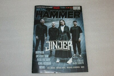 Metal Hammer 9/2021 Jinjer, Black Sabbath, Vader, Varcass, Fear Factory, Rage