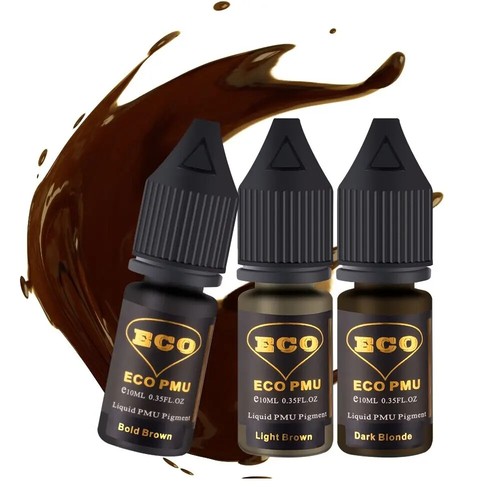 Liquid Tattoo ink Eyebrow Permanent makeup Pigment 10ml Semi Permanent Makeup - Picture 6 of 34