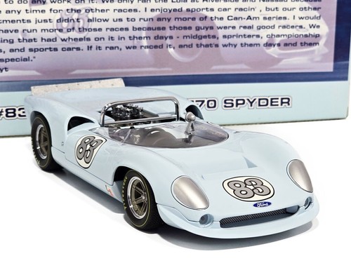 Modellino auto pressofuso 1:18 GMP 12009 FORD LOLA T70 Spyder A. J. FOYT - Foto 4 di 9