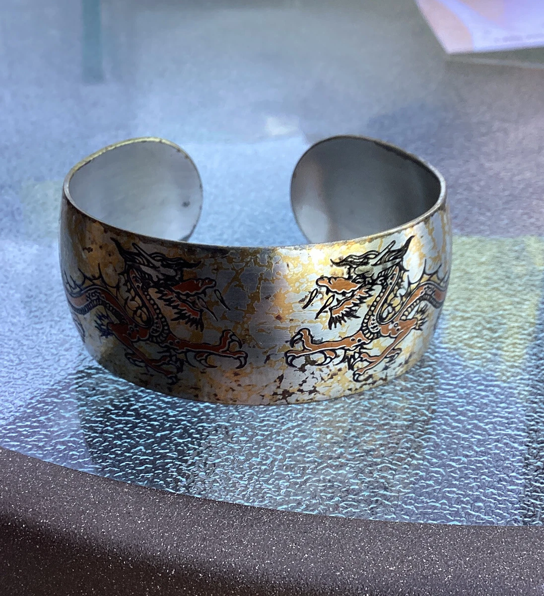 Reed and barton damascene cuff best sale bracelet
