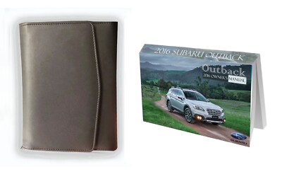 Owner Manual for 2016 Subaru Outback, Owner's Manual Factory Glovebox Book | eBay