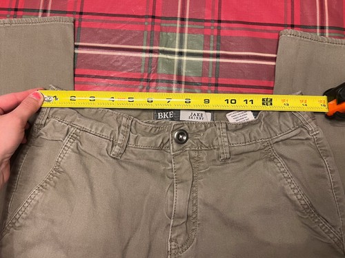 Buckle BKE Casuals JAKE SKINNY Jeans Tan Size 28L (32" Inseam) Men's Jeans - Picture 11 of 18
