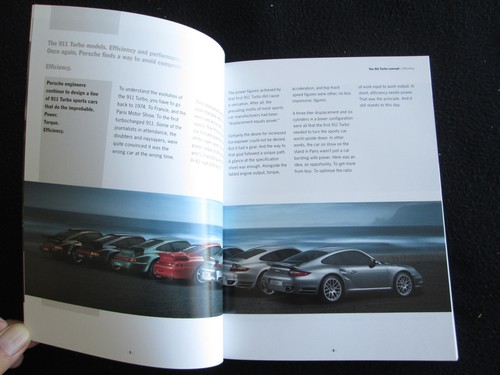 Porsche 911 Turbo S 2012 2011 folleto cupé y 997 descapotable catálogo final de Estados Unidos - Imagen 2 de 12
