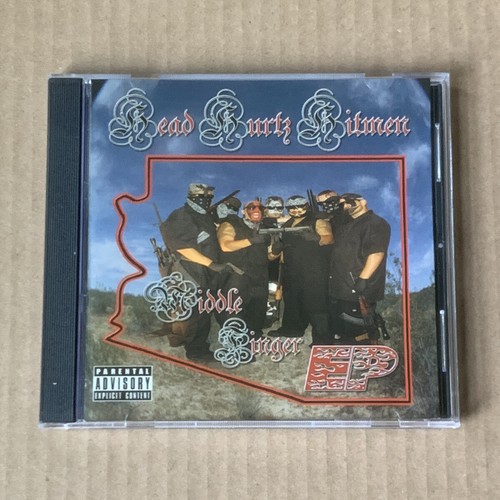 Head Hurtz Hitmen - Middle Finger EP 2005 AZ Horrorcore Gangsta Rap Hip Hop RARE - 第 1/5 張圖片