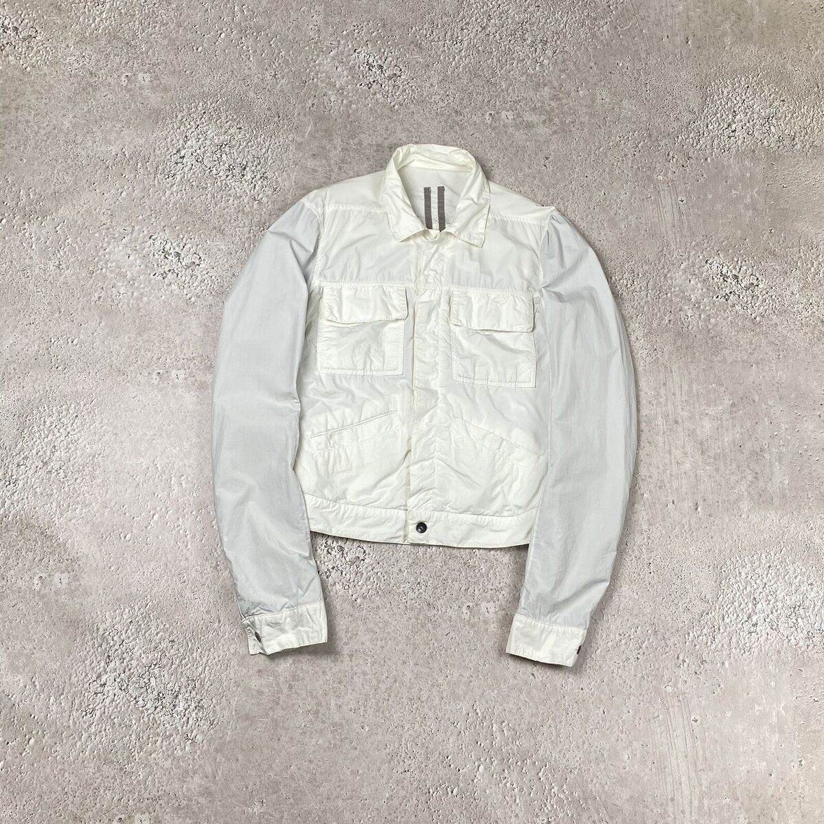 Iconic Rare Rick Owens Women's Olmar And Mirta Cotton White Iconic Rare Rick Owens Women's Olmar And Mirta Cotton White