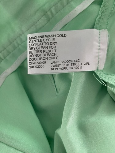 Jamie Sadock Skirt Womens 12 Green Skort Shorts Golf Tennis Active Athletic NWT - Picture 6 of 10