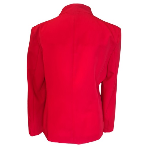M&S Collection Red Blazer Womens Size UK 14 - Picture 3 of 10