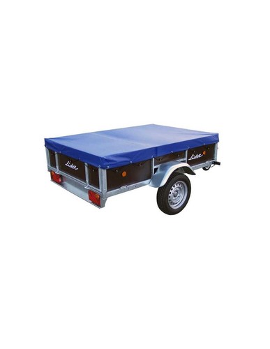 LIDER Flat Tarpaulin 210 x 141 cm Flap 14 cm 39440 - Picture 2 of 5