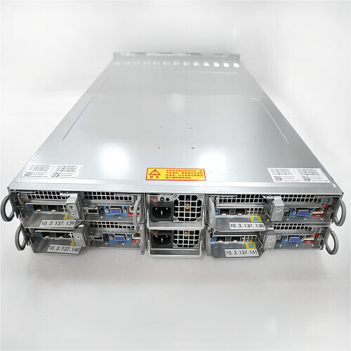 Supermicro 2028TP-HTR-SIOM Server hard drive interface/2X 2000W PSU /10G NIC - Afbeelding 3 van 4