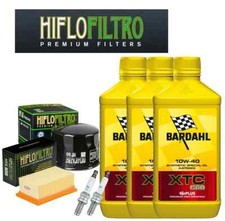 TAGLIANDO BMW F 800 GS ADVENTURE 2012 FILTRO OLIO ARIA CANDELE BARDAHL XTC 10W40